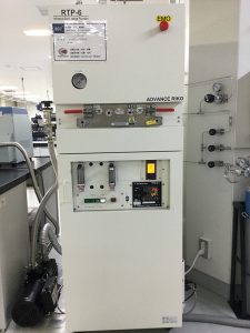 赤外線ランプ加熱装置<br>Rapid Thermal Annealing Apparatus